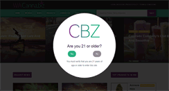 Desktop Screenshot of cannabiznetwork.com